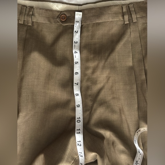 Valentino new without tags pleated silk & wool made in biella italy mauv… - Picture 5 of 17